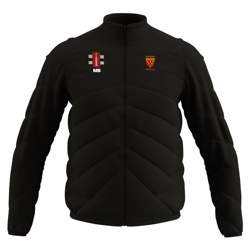 Padded Jacket - GTS Full Zip Jacket - Senior - Gray-Nicolls