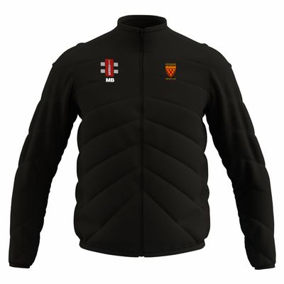 Padded Jacket - GTS Full Zip Jacket - Senior - Gray-Nicolls