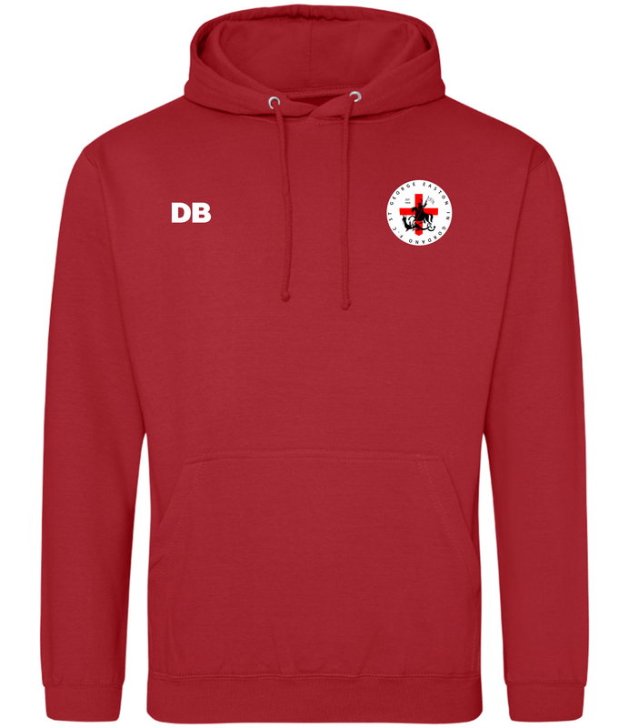 Hoodie - AWDis - Red  (JH001) - Adults