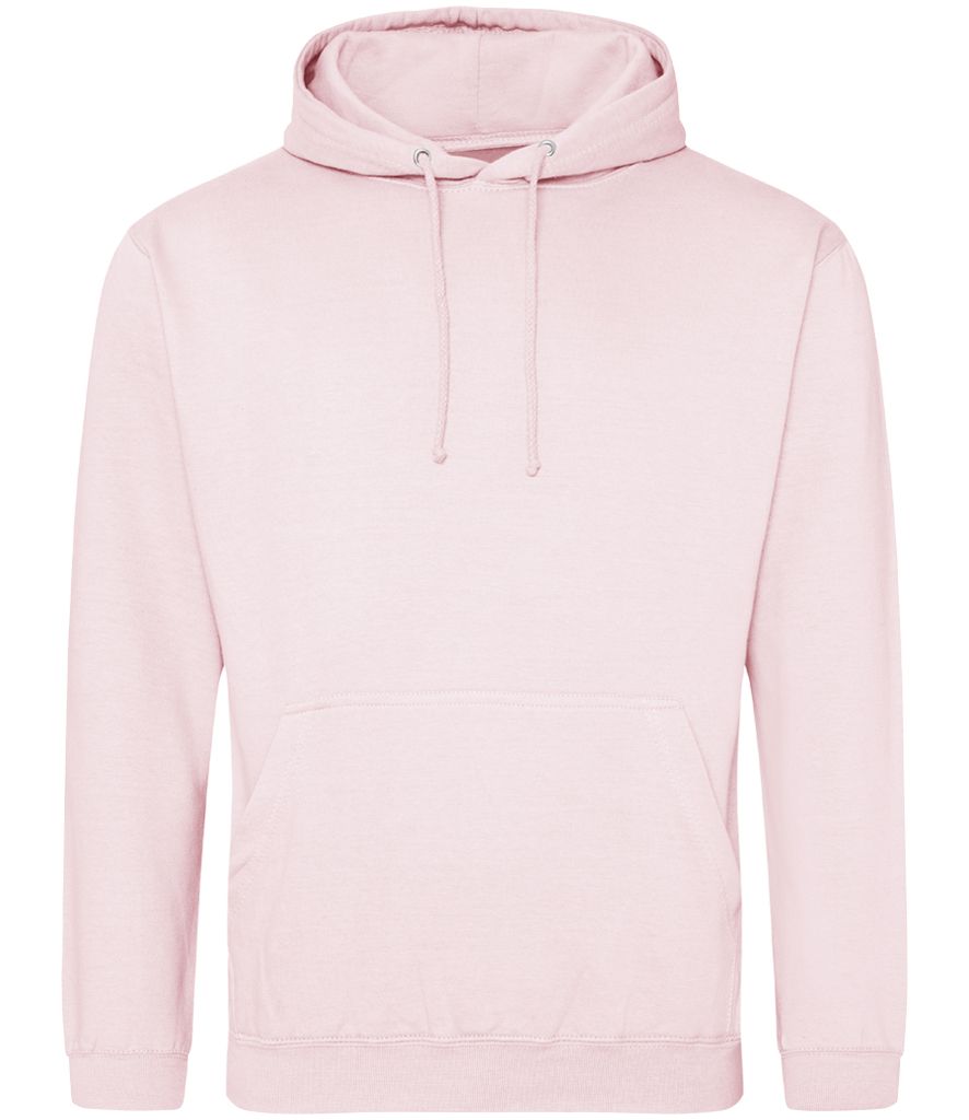 JH001 - AWDis  - Hoodie - Baby Pink  -  (Adults)