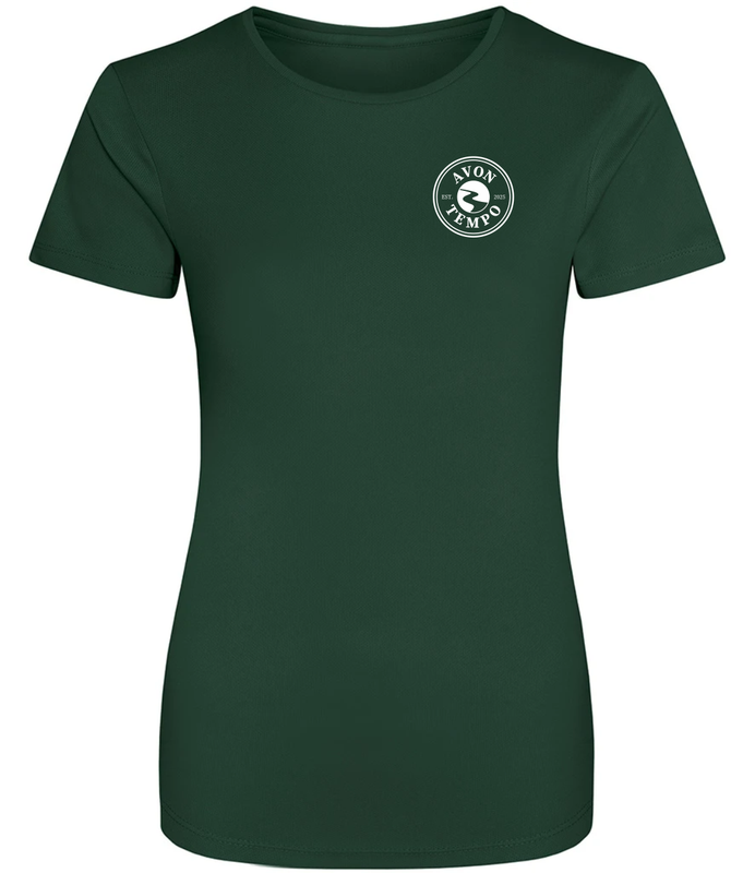 T-Shirt - LADIES - Bottle Green (JC005 - AWDis)