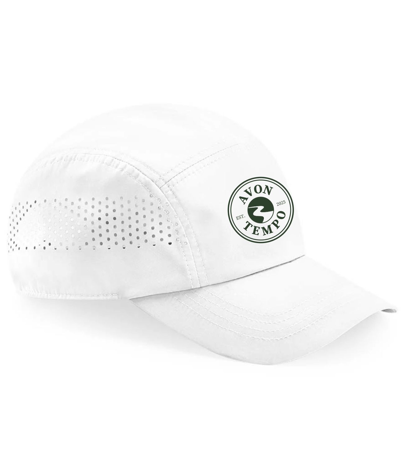 Running Cap  - White (BB188 - Beechfield)