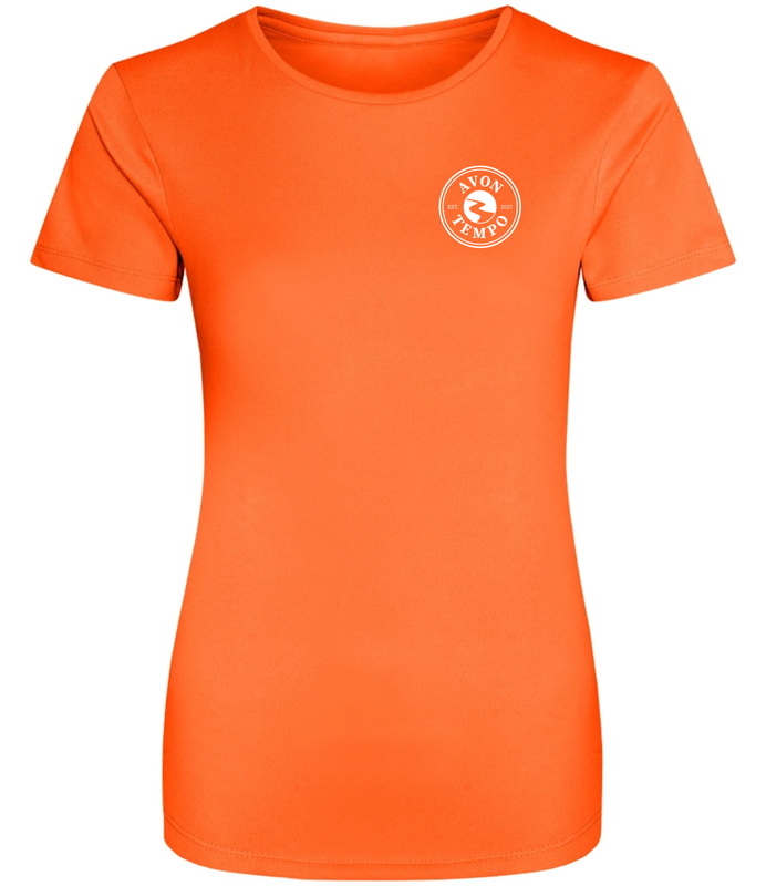 T-Shirt - LADIES - Electric Orange (JC005 - AWDis)