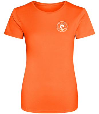 T-Shirt - LADIES - Electric Orange (JC005 - AWDis)