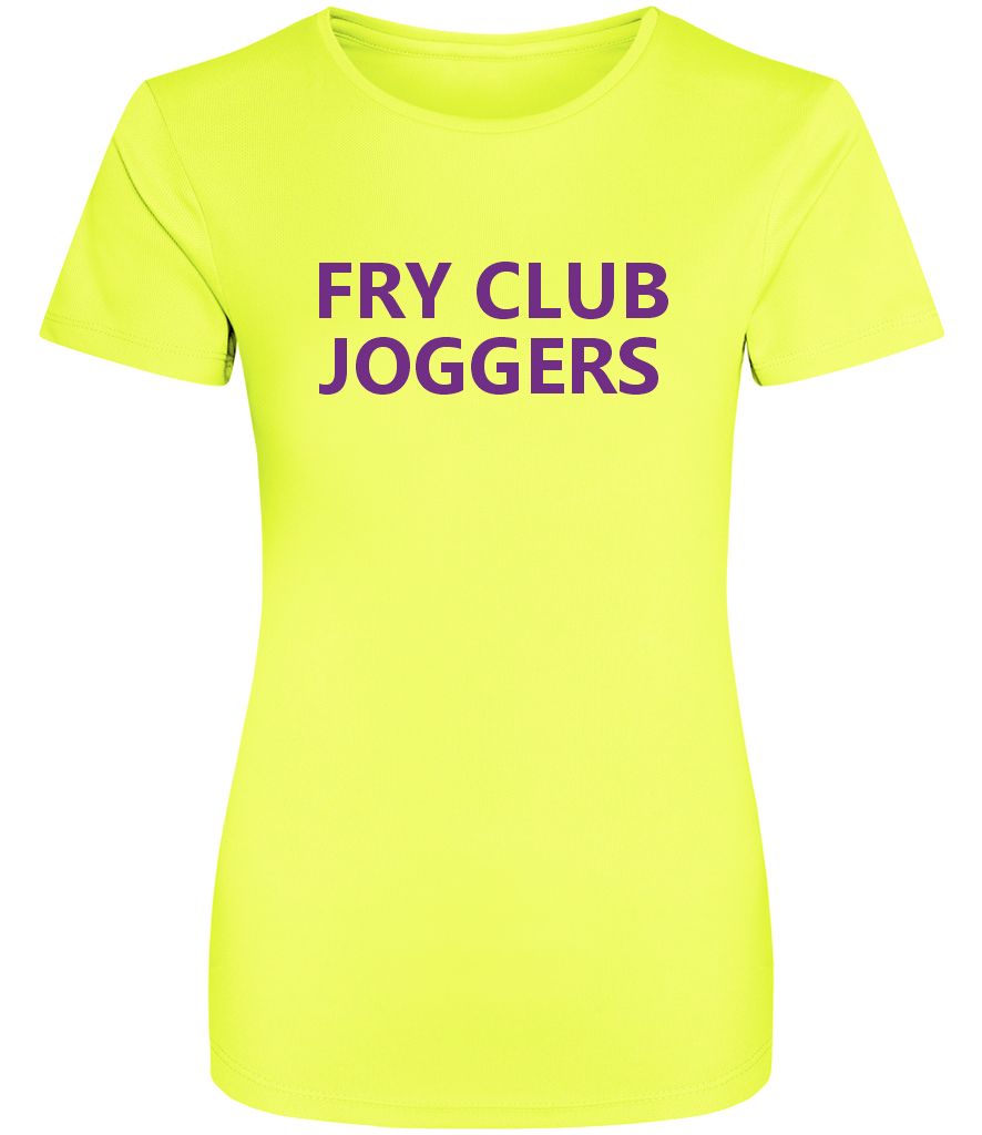 T-Shirt - LADIES - Electric Yellow  (JC005 - AWDis)