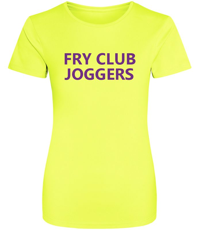 T-Shirt - LADIES - Electric Yellow  (JC005 - AWDis)