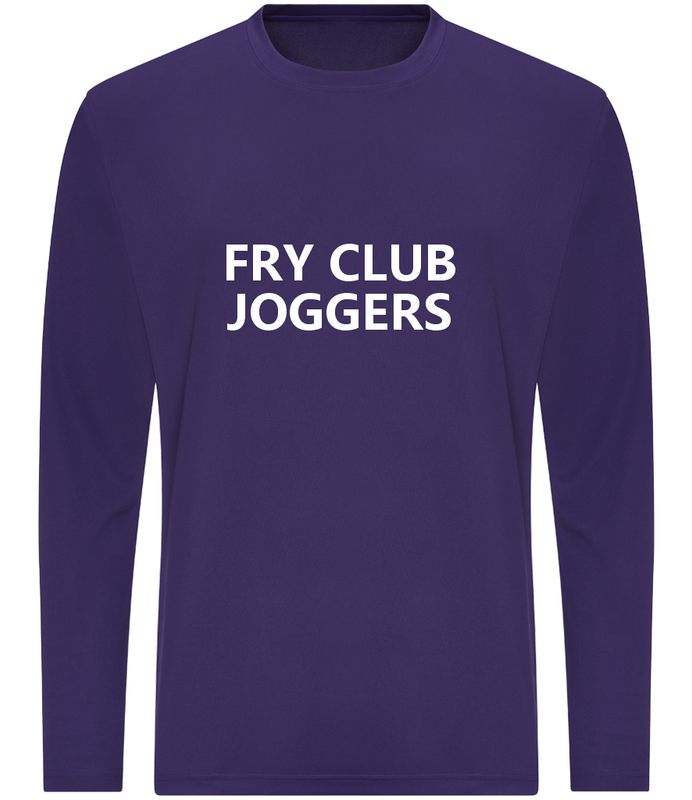T Shirt - Long Sleeve - UNISEX - Purple  (JC002)
