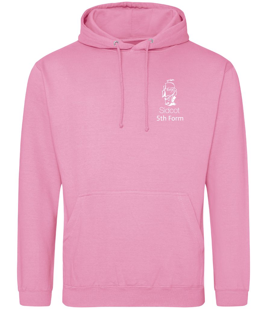 Year 11 Leavers Hoodie - Candyfloss Pink   - AWDis (JH001)