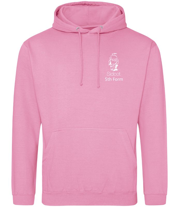 Year 11 Leavers Hoodie - Candyfloss Pink   - AWDis (JH001)