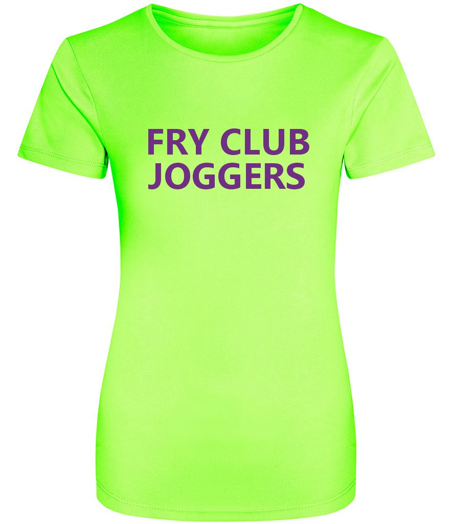 T-Shirt - LADIES - Electric Green   (JC005 - AWDis)