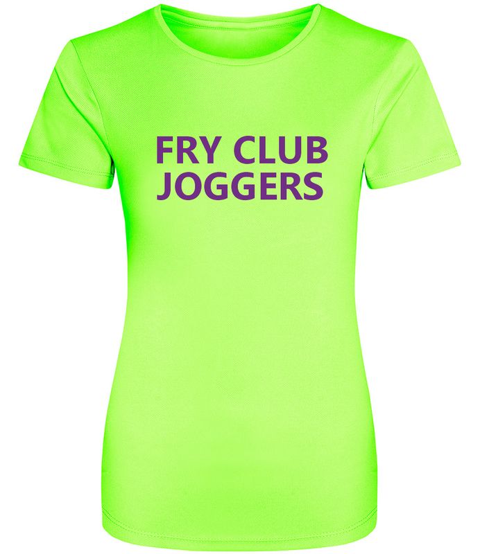 T-Shirt - LADIES - Electric Green   (JC005 - AWDis)