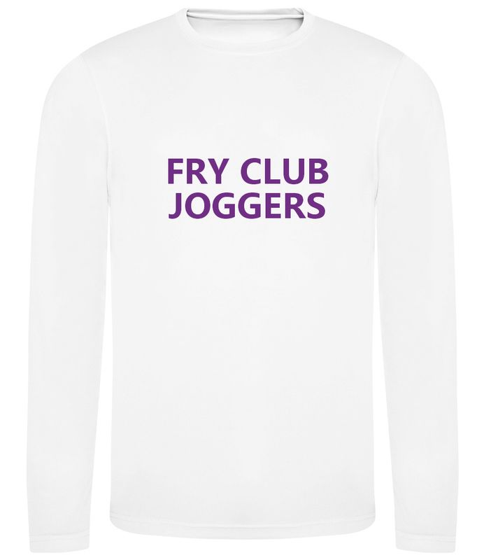 T Shirt - Long Sleeve - UNISEX - White  (JC002)