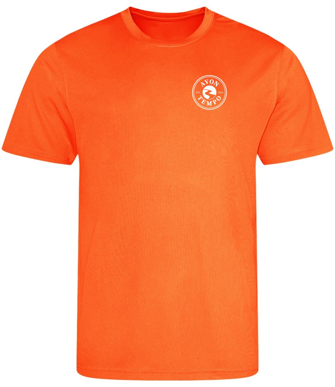 T-Shirt - KIDS fit - Electric Orange (JC001B - AWDis) T-Shirt - KIDS fit - Electric Orange (JC001B - AWDis)