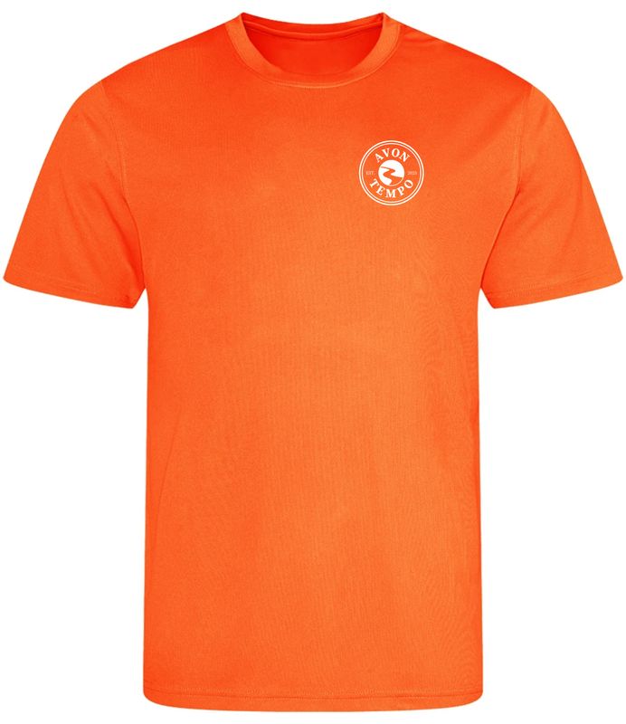 T-Shirt - KIDS fit - Electric Orange (JC001B - AWDis) T-Shirt - KIDS fit - Electric Orange (JC001B - AWDis)