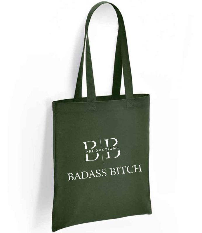 Brand Lab Cotton Long Handle Shopper - Forest green - (BR001) Brand Lab Cotton Long Handle Shopper - Forest green - (BR001)