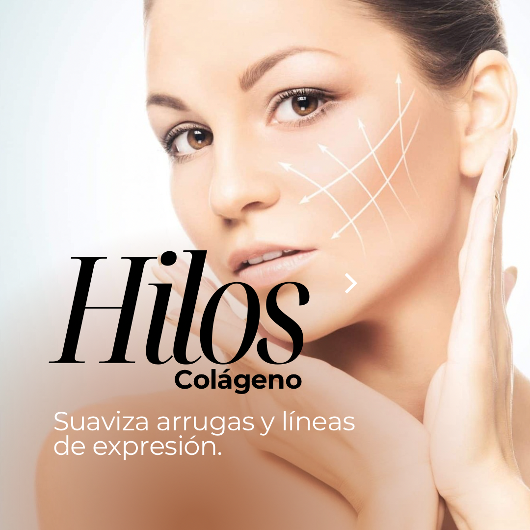 Hilos de colágeno + dermapen + ácido hialurónico