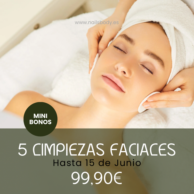 5 LIMPIEZAS FACIALES MINIBONOS