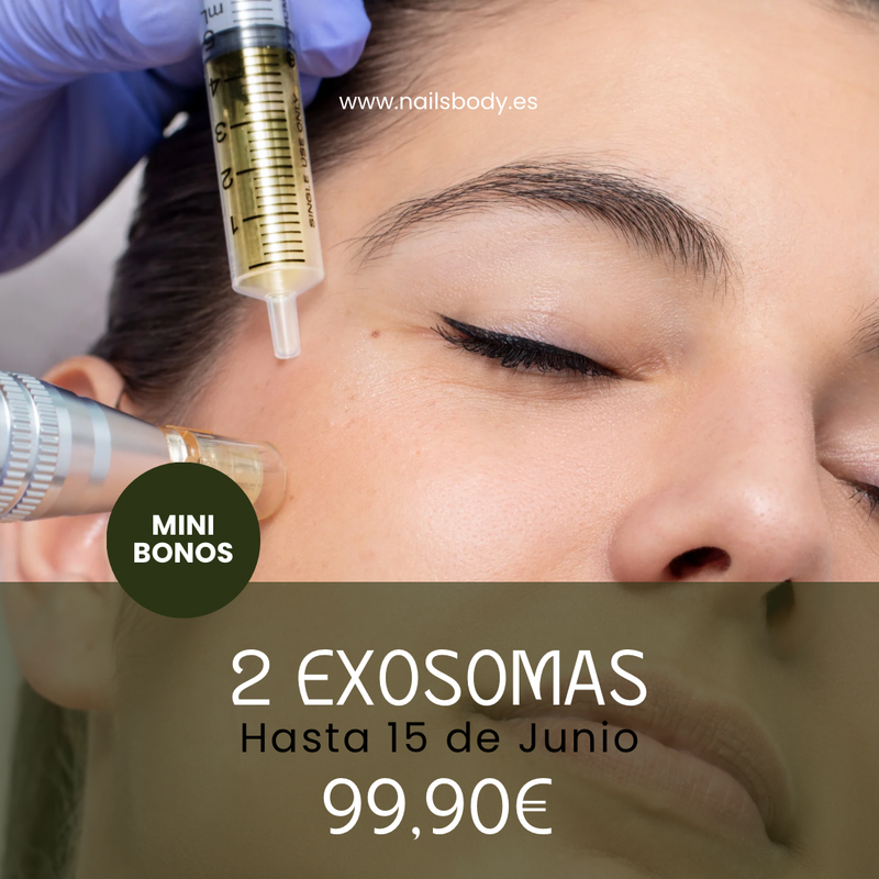 EXOSOMAS faciales 2 SESIONES MINIBONOS
