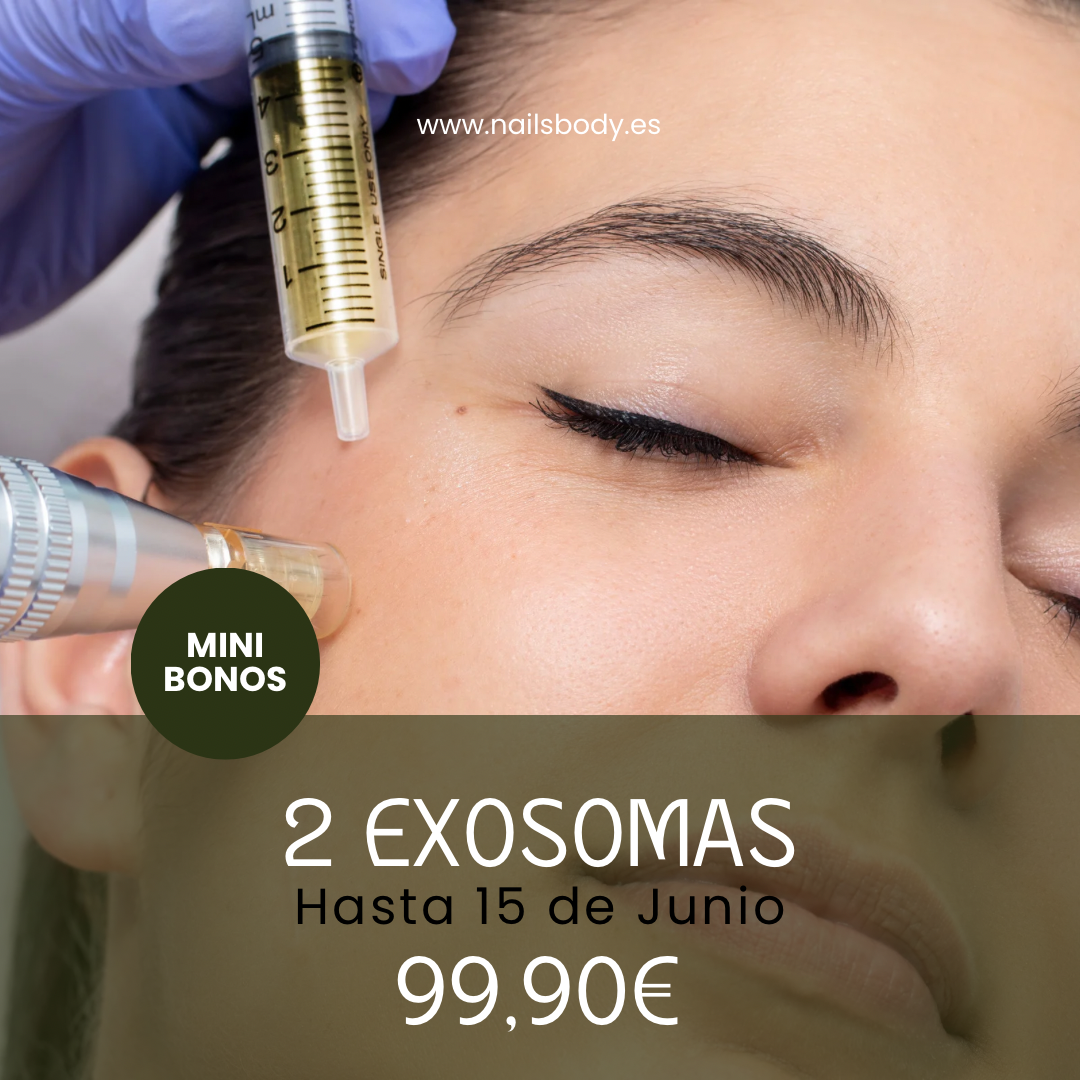 EXOSOMAS faciales 2 SESIONES MINIBONOS