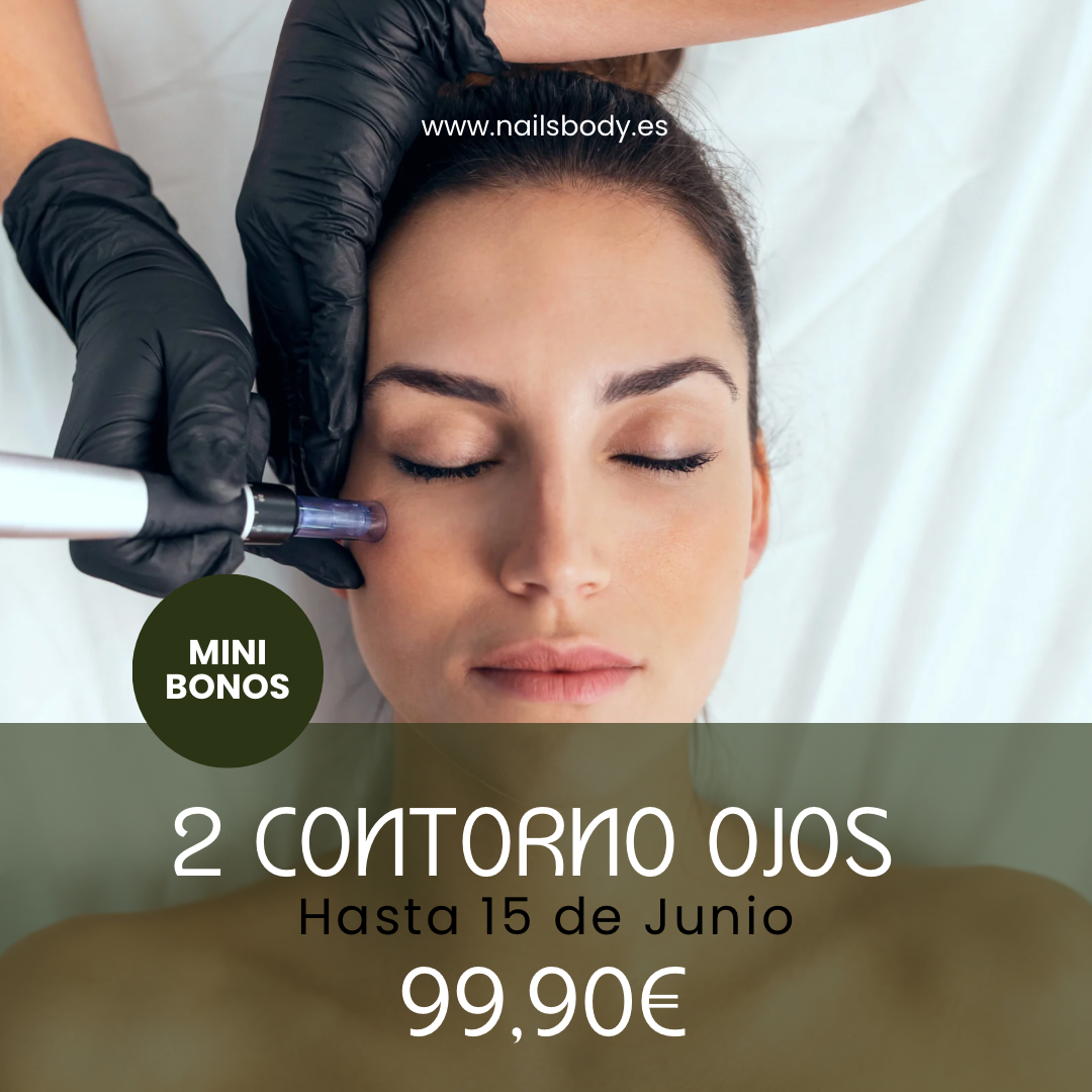 2 CONTORNO OJOS CON MICRONEEDLING Y MESOTERAPIA MINIBONOS