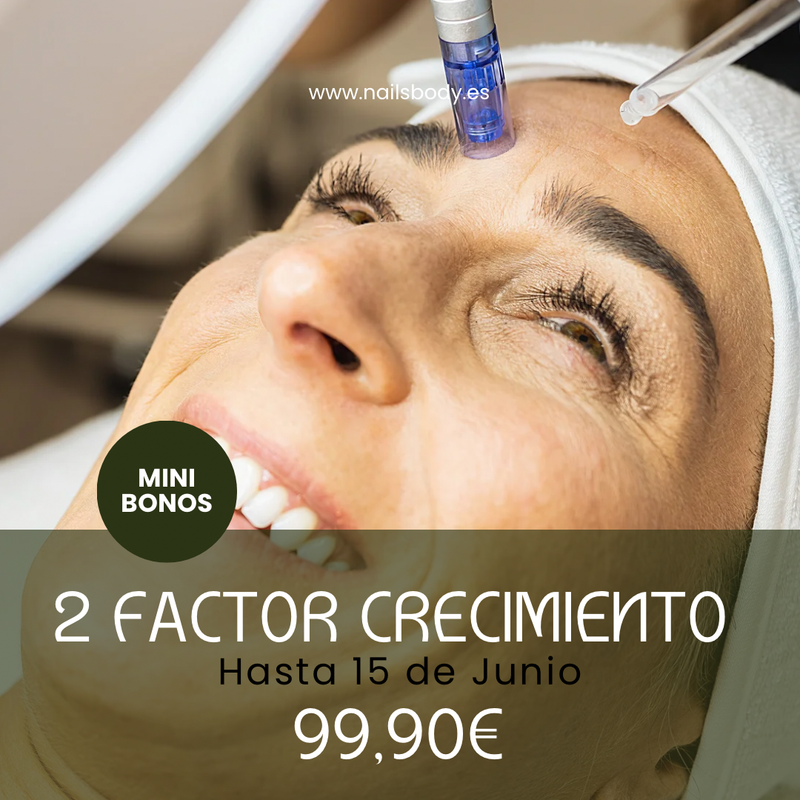 2 SESIONES Microneedling con Factor de crecimiento epidérmico MINIBONOS