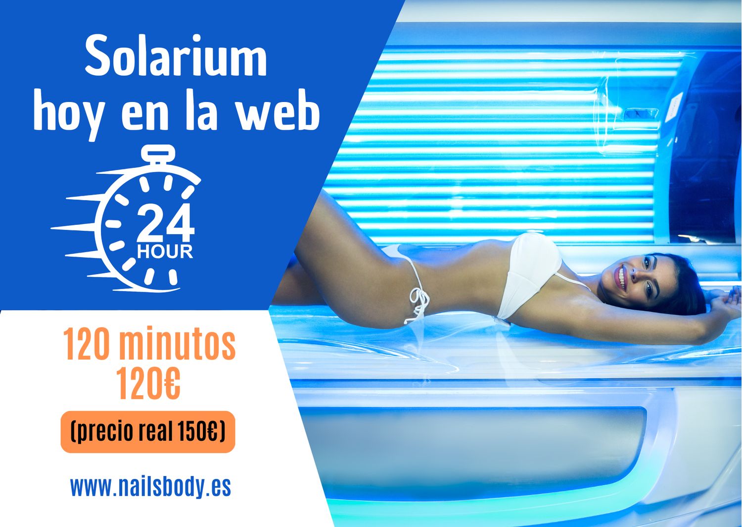 120 minutos solarium OFERTA