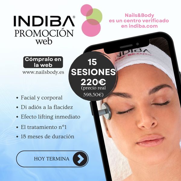 INDIBA 15 sesiones HASTA ESTE DOMINGO