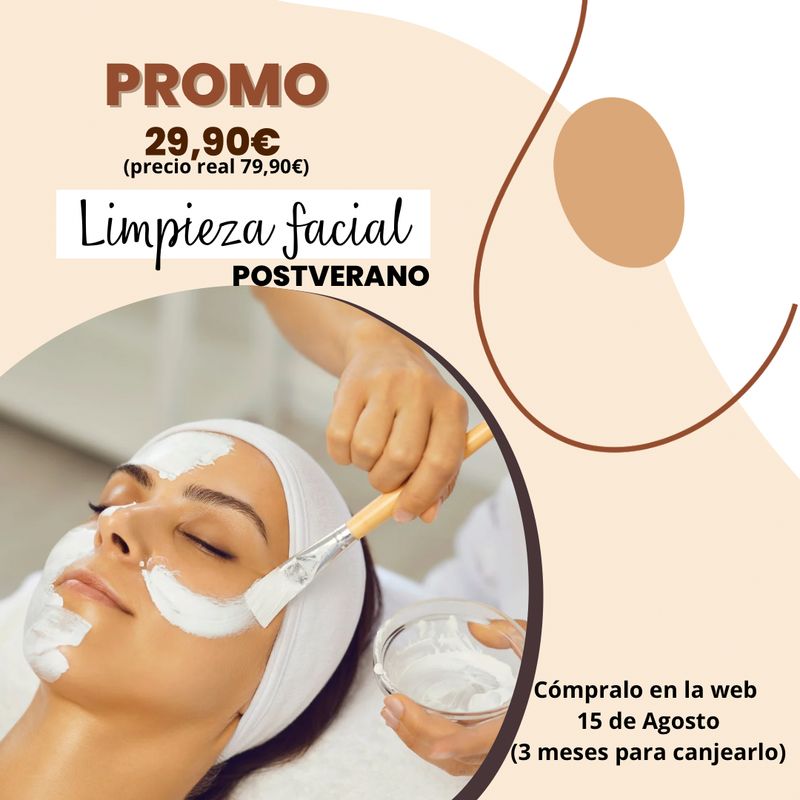 Limpieza Facial Postverano 24 HORAS