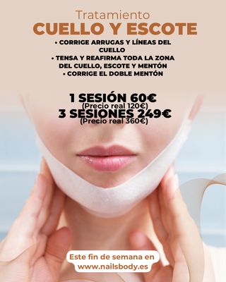 Tratamiento cuello y escote