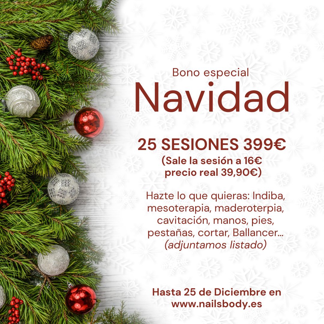 Bono especial Navidad 25 sesiones