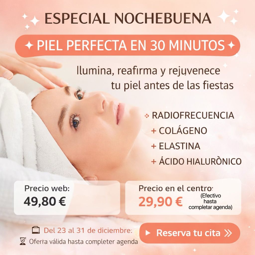 Radiofrecuencia con colágeno, elastina e hialurónico