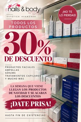 Productos 30%dto. hasta 10 octubre