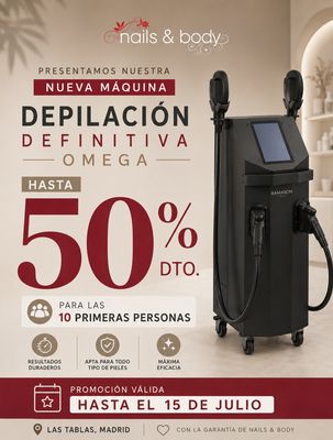 DEPILACIÓN DEFINITIVA OMEGA