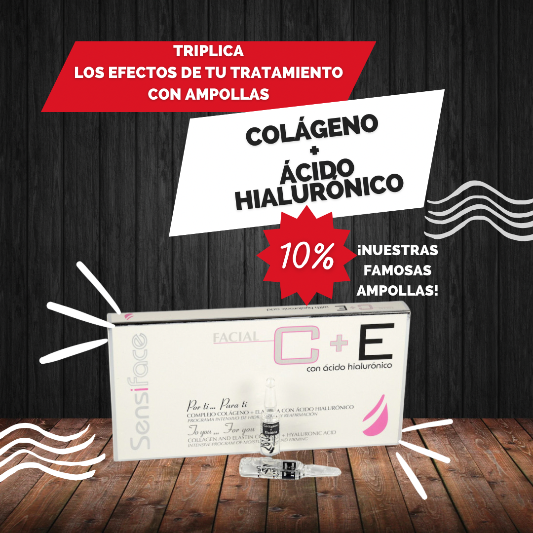 Ampollas ácido hialurónico Especial día de la MADRE