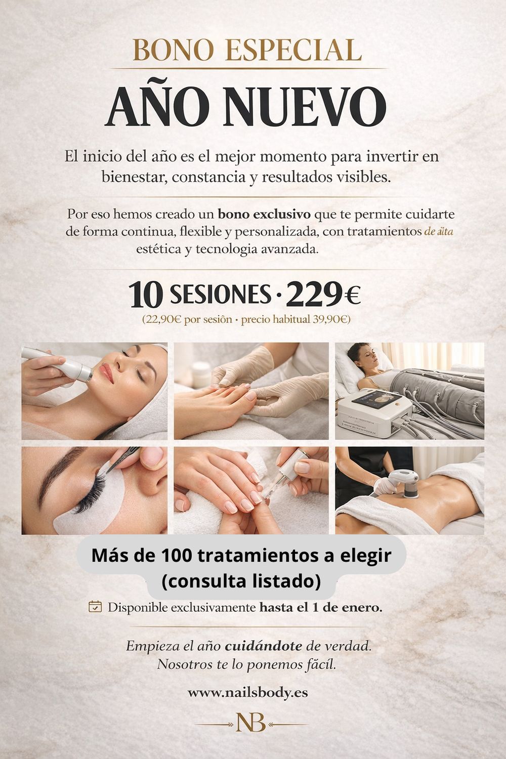 Bono 10 sesiones AÑO NUEVO