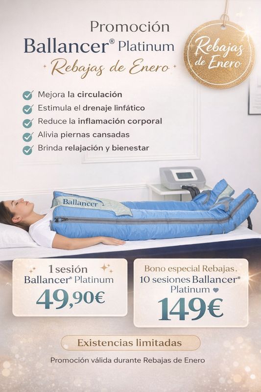 10 sesiones BALLANCER Presoterapia REBAJAS