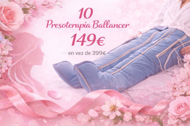 10 sesiones BALLANCER Presoterapia Día de la Madre