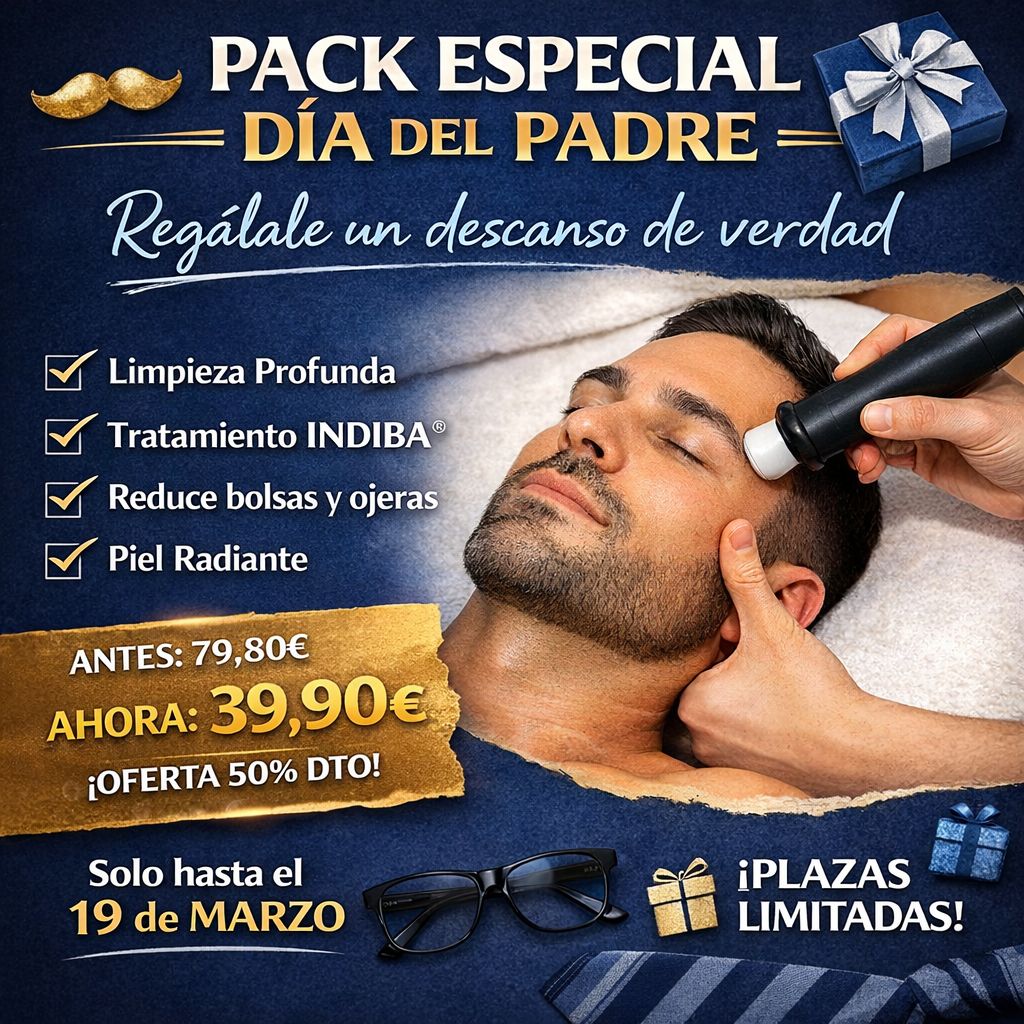 Limpieza profunda + indiba 50%dto. día del padre Limpieza profunda + indiba 50%dto. día del padre