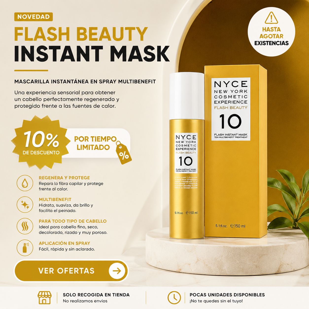 Flash Beauty Cabello 150 ml.