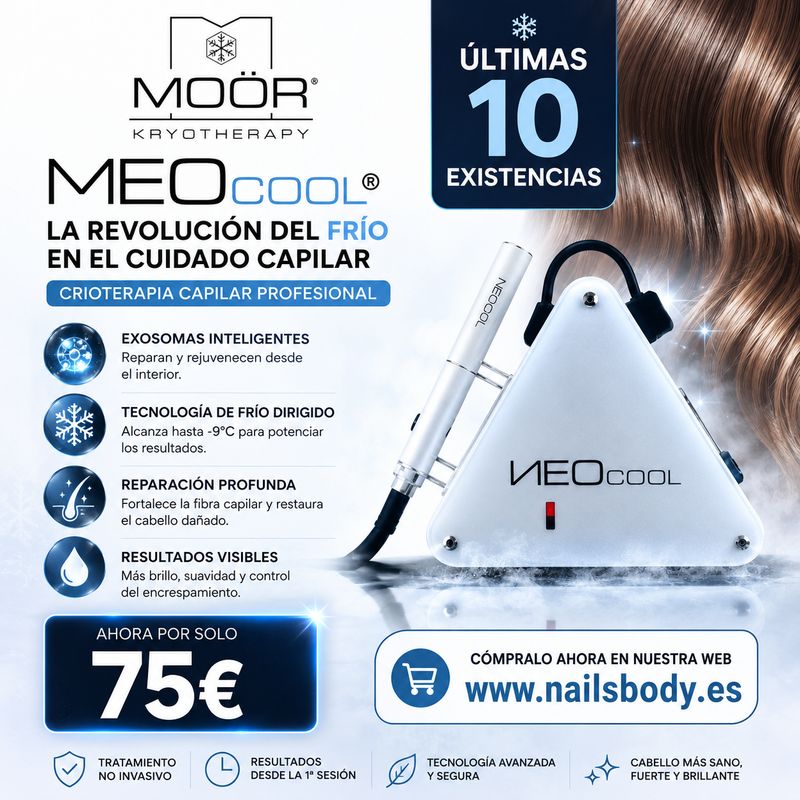 MOÖR KRYOTHERAPY NEOCOOL® Reparación profunda y brillo extremo.