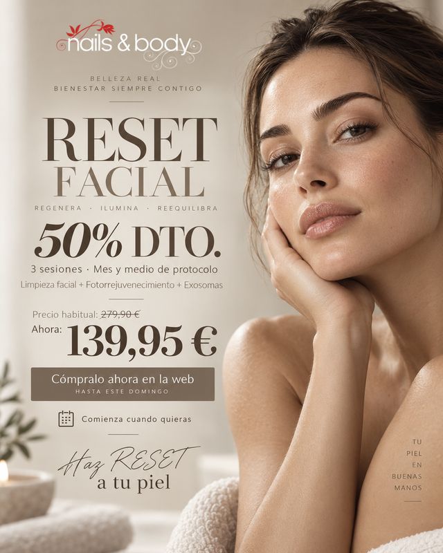 RESET Facial 3 Tratamientos