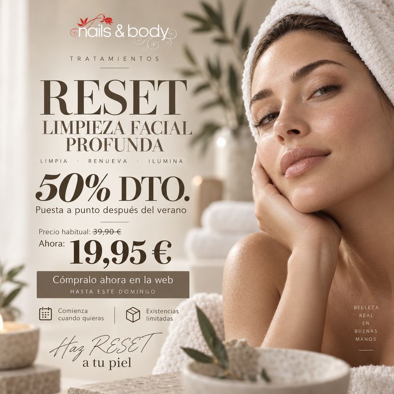 RESET Limpieza facial profunda