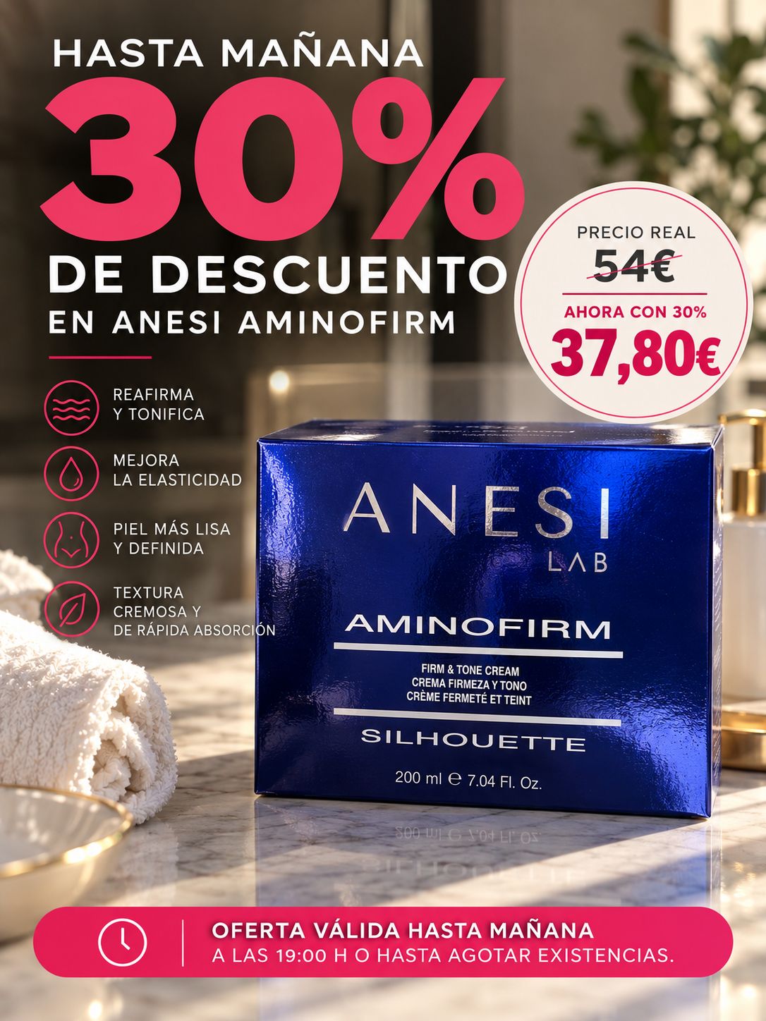 Aminofirm crema reafirmante corporal Aminofirm crema reafirmante corporal
