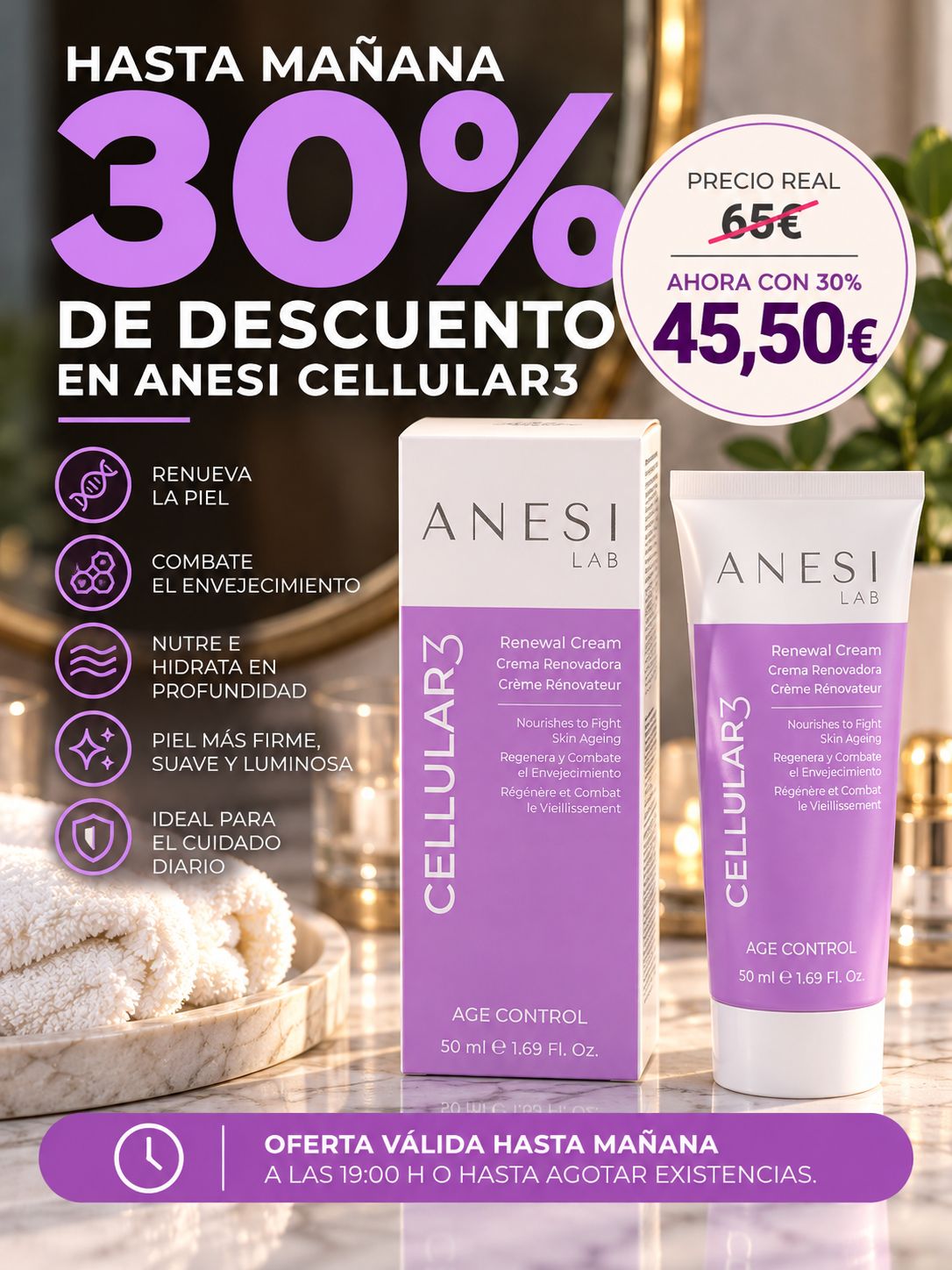 Crema renovadora