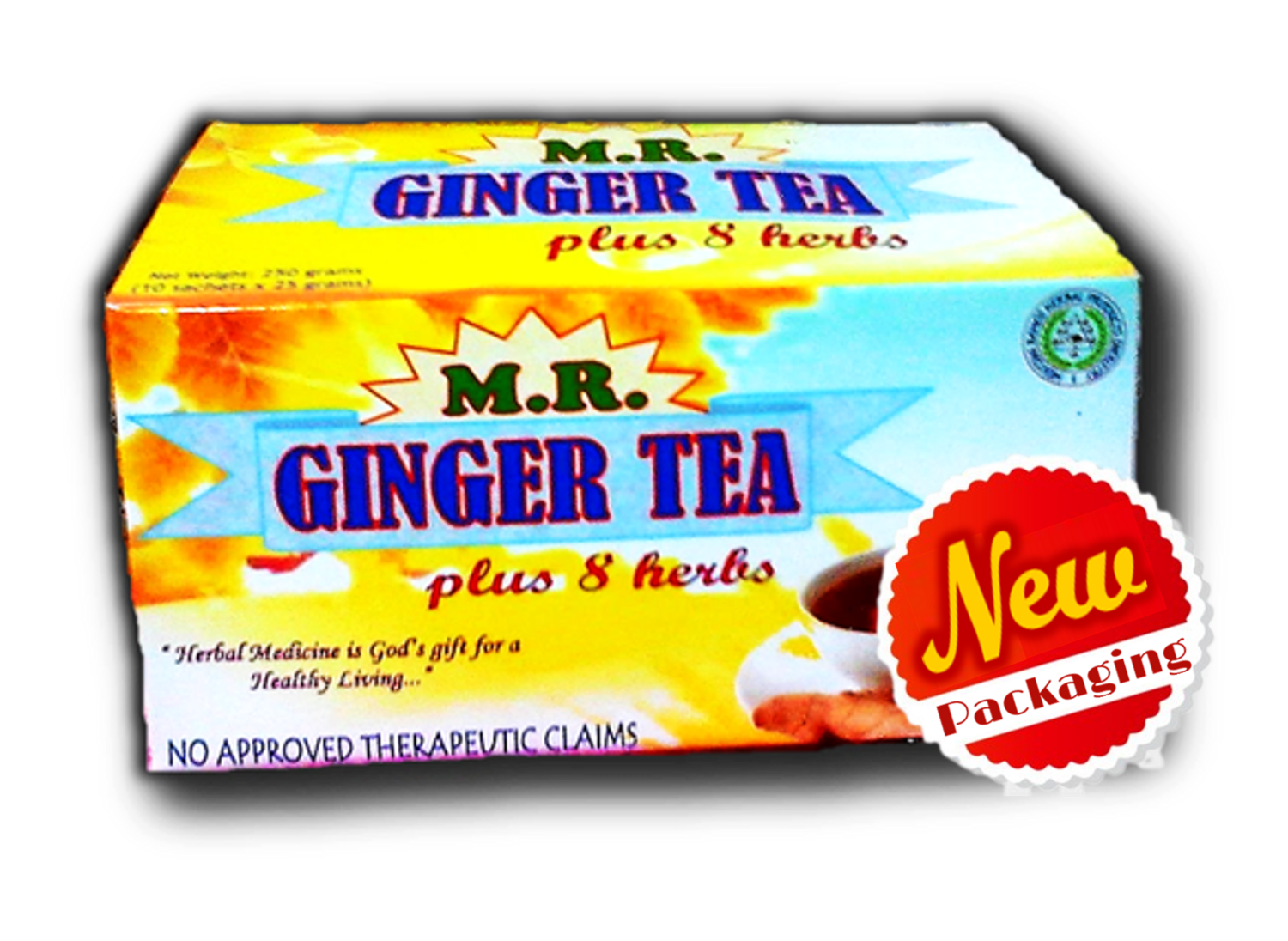 M.R. GINGER TEA Plus 8 HERBS