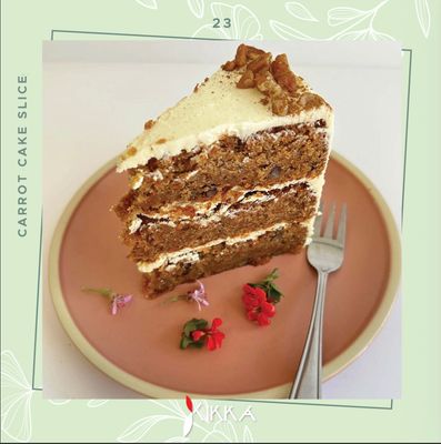 Carrot Cake Slice