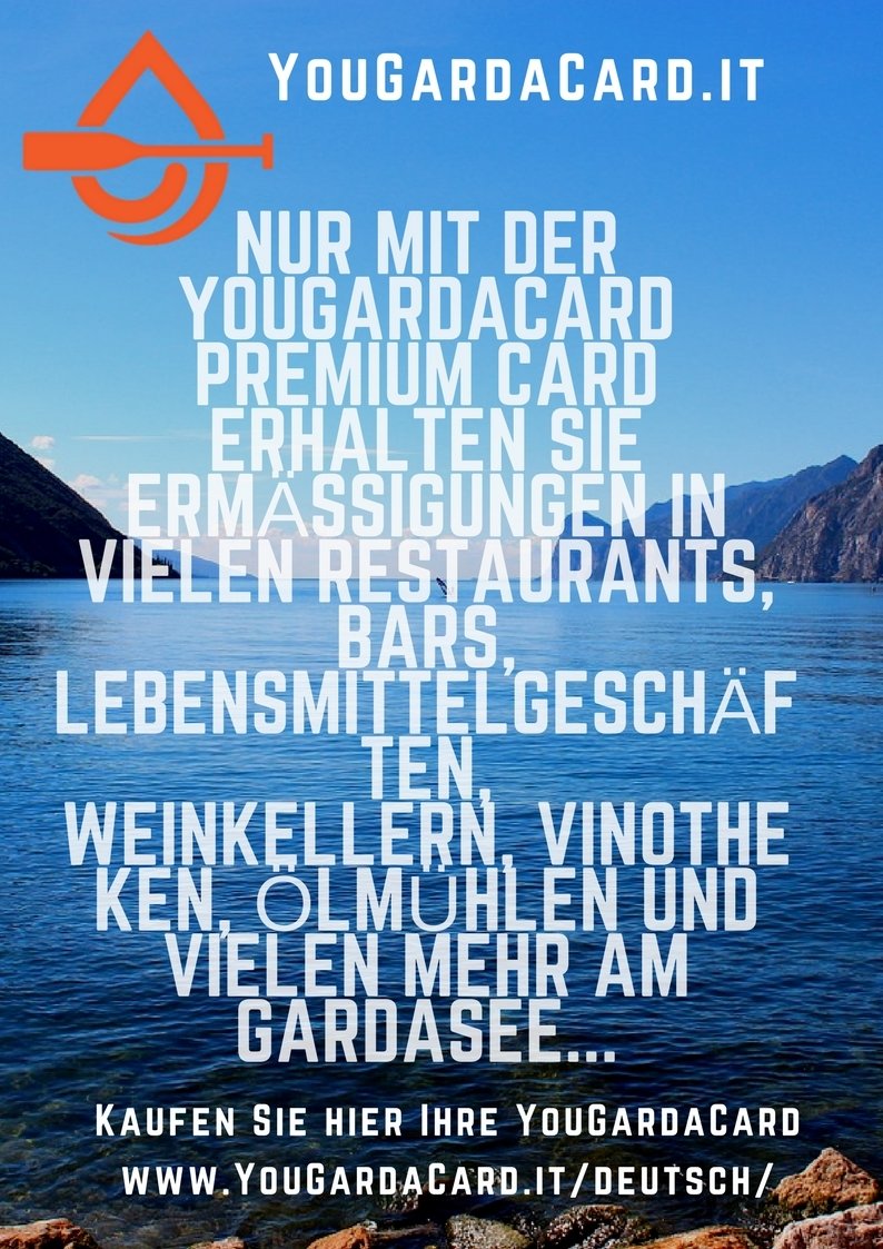 YouGardaCard - Ermäßigungen am Gardasee Vr