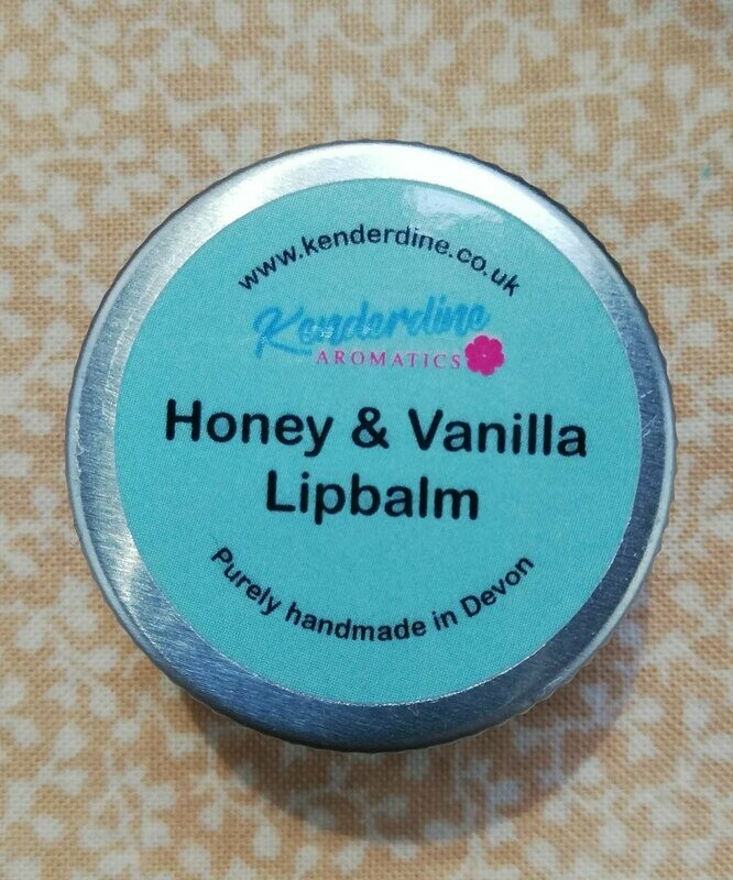 Honey and vanilla lip balm