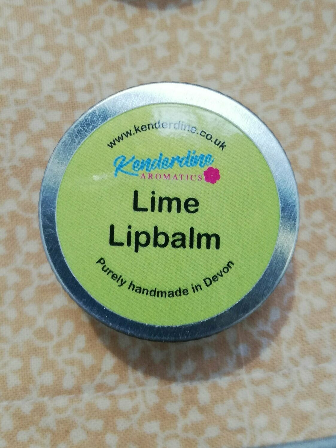 Lime lip balm