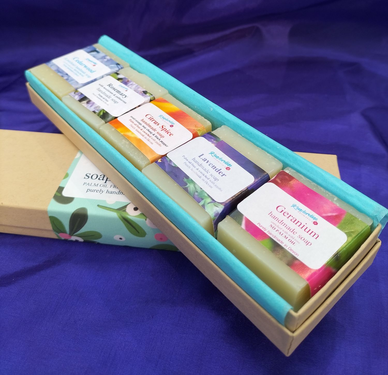 Mini soap selection box